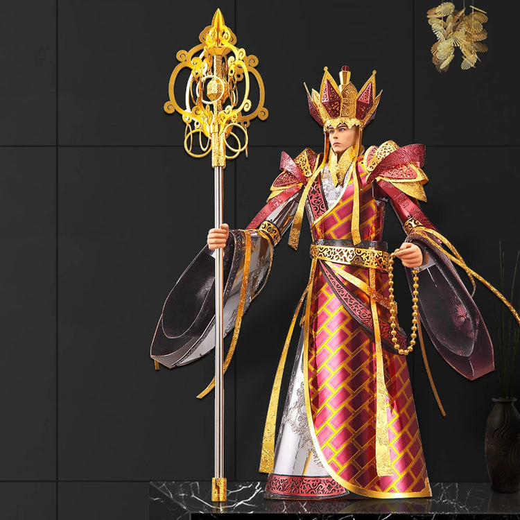 Xuanzang 3D metal puzzle by Piececool – wise monk DIY model kit