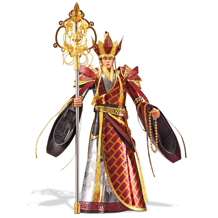 Xuanzang 3D metal puzzle by Piececool – wise monk DIY model kit