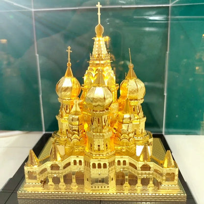 St. Patrick’s Cathedral 3D Metal Puzzle Architectural Model Kit – Creative Gift for Adults & Teens