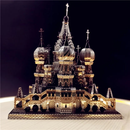St. Patrick’s Cathedral 3D Metal Puzzle Architectural Model Kit – Creative Gift for Adults & Teens