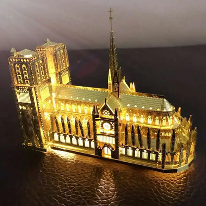 St. Patrick’s Cathedral 3D Metal Puzzle Architectural Model Kit – Creative Gift for Adults & Teens