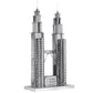 Famous Architecture 3D Metal Puzzle Set | Piececool DIY Building Model Kits – Creative Gifts for Adults & Teens