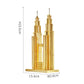 Famous Architecture 3D Metal Puzzle Set | Piececool DIY Building Model Kits – Creative Gifts for Adults & Teens