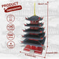 Famous Buildings 3D Metal Puzzle Set | Piececool DIY Architectural Model Kits – Notre-Dame, Himeji-jo, Eiffel Tower & More
