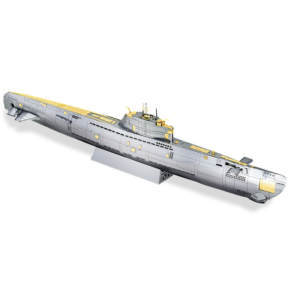 Battleship 3D metal puzzle collection by Piececool – military DIY warship model kits for adults and teens