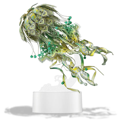 Colorful Jellyfish 3D Metal Puzzle | Piececool DIY Animal Model Kit – Relaxing Creative Gift for Adults & Teens