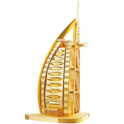 Famous Architecture 3D Metal Puzzle Set | Piececool DIY Building Model Kits – Creative Gifts for Adults & Teens