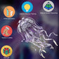 Colorful Jellyfish 3D Metal Puzzle | Piececool DIY Animal Model Kit – Relaxing Creative Gift for Adults & Teens