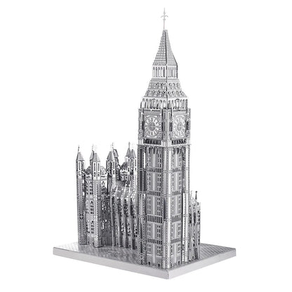 Famous Architecture 3D Metal Puzzle Set | Piececool DIY Building Model Kits – Creative Gifts for Adults & Teens