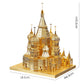 Famous Architecture 3D Metal Puzzle Set | Piececool DIY Building Model Kits – Creative Gifts for Adults & Teens
