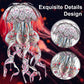 Colorful Jellyfish 3D Metal Puzzle | Piececool DIY Animal Model Kit – Relaxing Brain Teaser for Adults & Teens