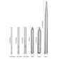 Piececool 6 Pcs Metal Model Kits Tool Sets Edges Tabs Cylinder Cone Shape Bending Assist Tools for DIY 3D Metal Puzzles