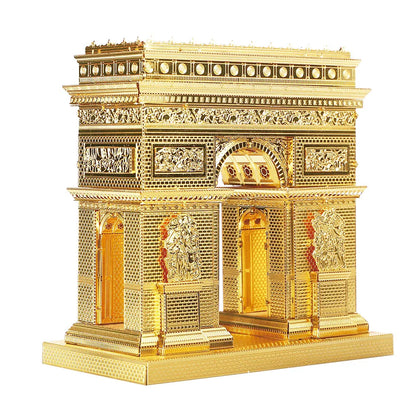Famous Architecture 3D Metal Puzzle Set | Piececool DIY Building Model Kits – Creative Gifts for Adults & Teens