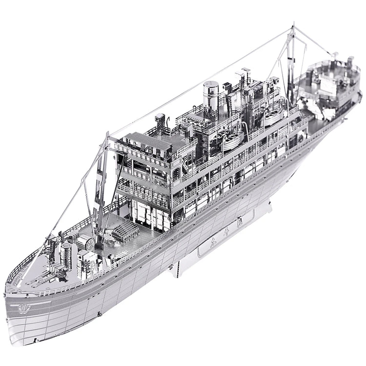 Battleship 3D metal puzzle collection by Piececool – military DIY warship model kits for adults and teens