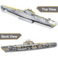 Battleship 3D metal puzzle collection by Piececool – military DIY warship model kits for adults and teens