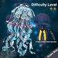Colorful Jellyfish 3D Metal Puzzle | Piececool DIY Animal Model Kit – Relaxing Brain Teaser for Adults & Teens