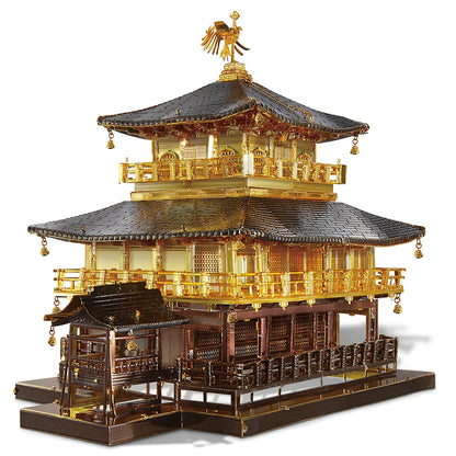 Famous Buildings 3D Metal Puzzle Set | Piececool DIY Architectural Model Kits – Notre-Dame, Himeji-jo, Eiffel Tower & More