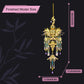Piececool 3D Metal Model Kits Gourd Pendant Puzzle Jigsaw DIY Set Assembly Toys for Home Decoration