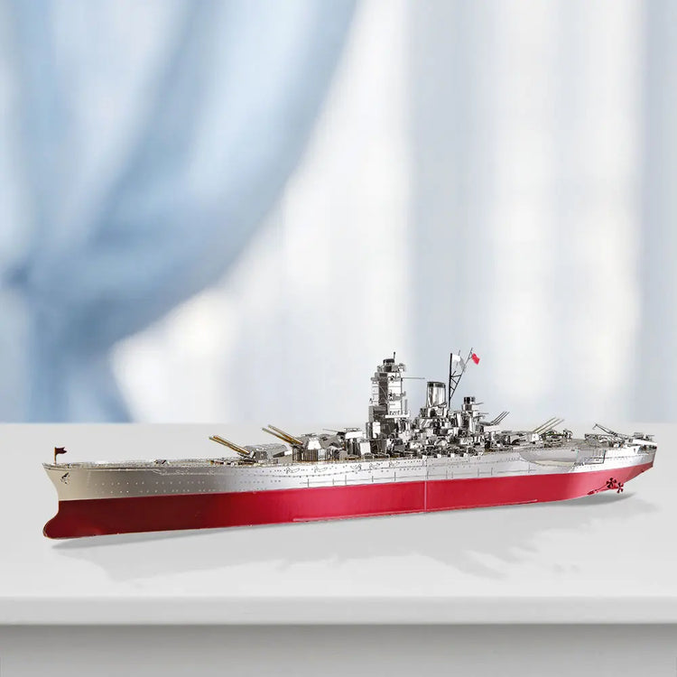 Battleship 3D metal puzzle collection by Piececool – military DIY warship model kits for adults and teens