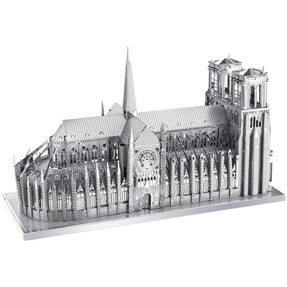 Famous Architecture 3D Metal Puzzle Set | Piececool DIY Building Model Kits – Creative Gifts for Adults & Teens