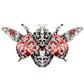 Ladybug insect brooch 3D metal puzzle by Piececool – DIY model kit