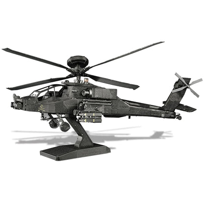 Piececool Fighter Aircraft & Helicopter 3D metal puzzle collection – aviation model kits for adults and teens