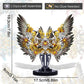 Athena 3D metal puzzle by Piececool – warrior goddess DIY model kit