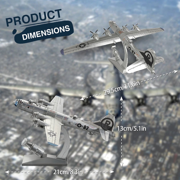 Piececool Fighter Aircraft & Helicopter 3D metal puzzle collection – aviation model kits for adults and teens
