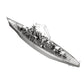 Battleship Bismarck 3D metal puzzle by Piececool – military DIY model kit for adults and teens