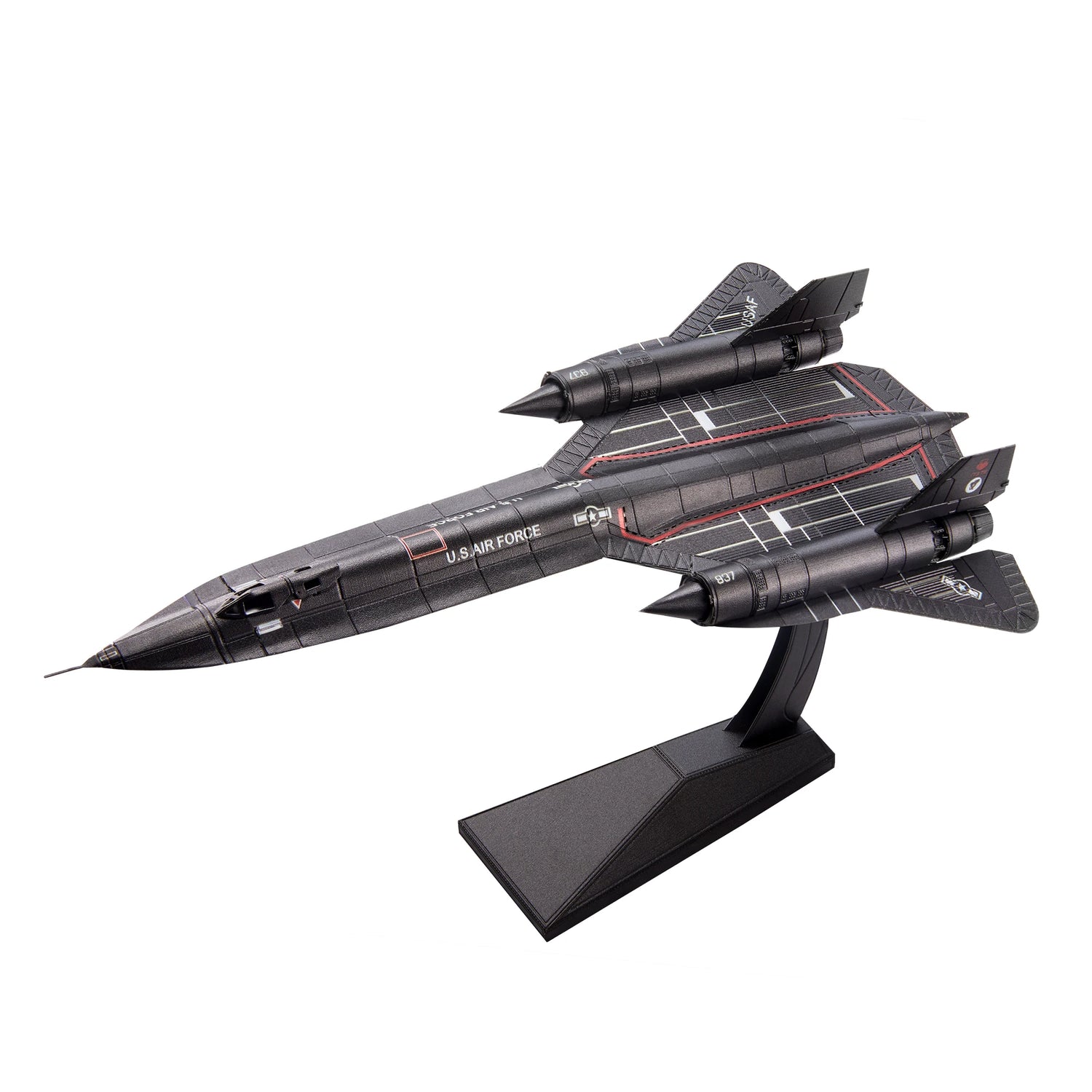 Blackbird Aircraft 3D metal puzzle by Piececool – reconnaissance model kit for teens and adults