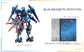 Blue Magnetic Rotation 3D metal puzzle by Piececool – DIY model kit for teens and adults