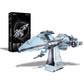 Blue Space starship 3D metal puzzle by Piececool – sci-fi DIY model kit