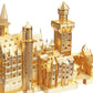 Castle 3D metal puzzle by Piececool – elegant architectural DIY model kit for teens and adults