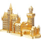 Castle 3D metal puzzle by Piececool – elegant architectural DIY model kit for teens and adults