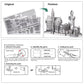 Castle 3D metal puzzle by Piececool – elegant architectural DIY model kit for teens and adults