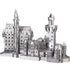Castle 3D metal puzzle by Piececool – elegant architectural DIY model kit for teens and adults