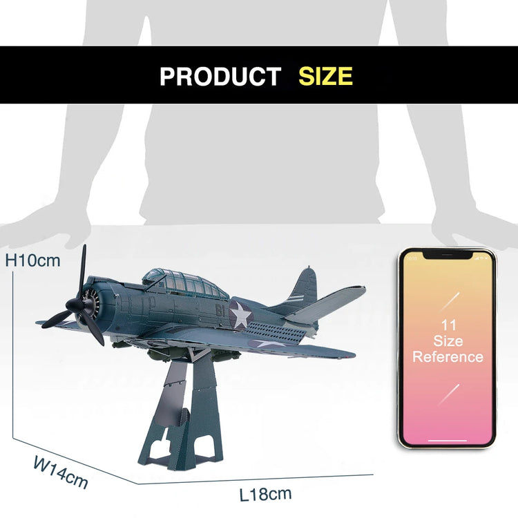Piececool Fighter Aircraft & Helicopter 3D metal puzzle collection – aviation model kits for adults and teens
