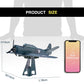 Piececool Fighter Aircraft & Helicopter 3D metal puzzle collection – aviation model kits for adults and teens