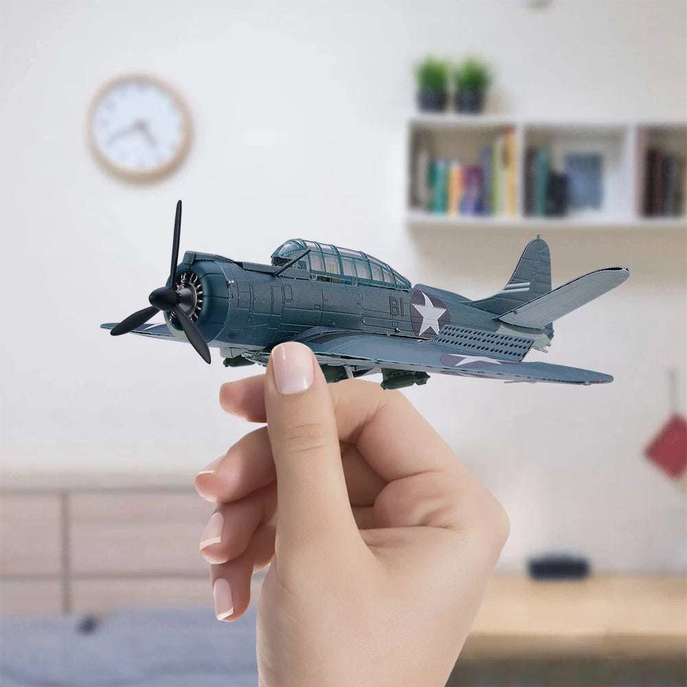 Piececool Fighter Aircraft & Helicopter 3D metal puzzle collection – aviation model kits for adults and teens