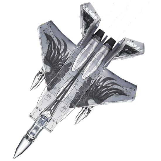 F-15 Fighter jet 3D metal puzzle by Piececool – DIY aircraft model kit