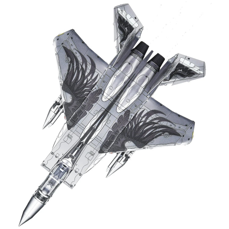 F-15 Fighter jet 3D metal puzzle by Piececool – DIY aircraft model kit