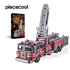 Fire Truck 3D metal puzzle by Piececool – emergency vehicle DIY model kit for teens and adults