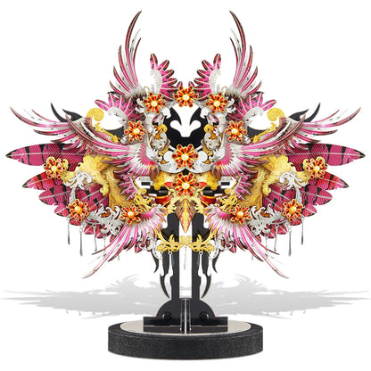 Flamingo 3D metal puzzle by Piececool – fantasy bird model kit