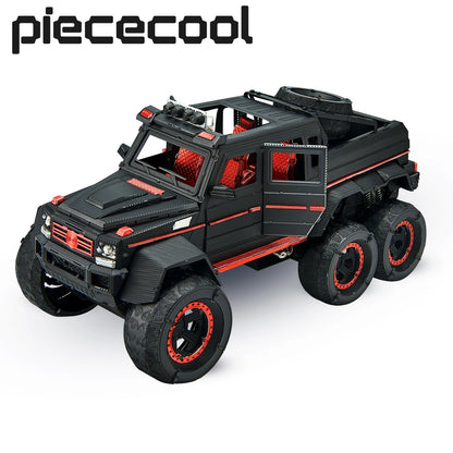 G63 Truck 3D metal puzzle by Piececool – off-road vehicle model kit for teens and adults
