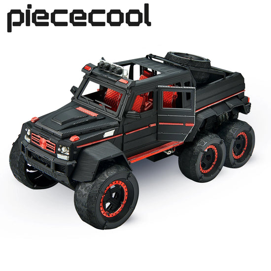 G63 Truck 3D metal puzzle by Piececool – off-road vehicle model kit for teens and adults
