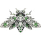 Green beetle brooch metal puzzle by Piececool – 3D DIY craft model