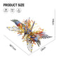 One Thousand Origami Cranes Amulet 3D metal puzzle series by Piececool – DIY model kits for adults and teens