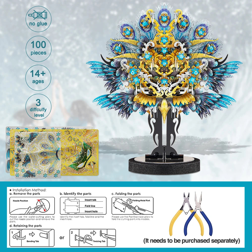 Hera 3D metal puzzle by Piececool – Greek goddess DIY model