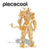 Knight of Firmament 3D metal puzzle by Piececool – DIY model kit for teens and adults