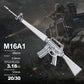 M16A1 Rifle 3D metal puzzle by Piececool – military DIY model kit 